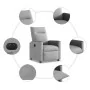 Sillón reclinable eléctrico de tela gris nube von , Sessel - Ref: Foro24-3324037, Preis: 242,29 €, Rabatt: %