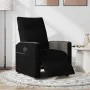 Sillón reclinable eléctrico de tela negro de , Sillones - Ref: Foro24-3324040, Precio: 241,88 €, Descuento: %