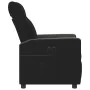 Sillón reclinable eléctrico de tela negro de , Sillones - Ref: Foro24-3324040, Precio: 241,88 €, Descuento: %