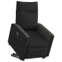 Sillón reclinable elevable tela negro de , Sillones - Ref: Foro24-3324054, Precio: 274,42 €, Descuento: %