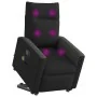 Sillón reclinable de masaje elevable tela negro by , Armchairs - Ref: Foro24-3324061, Price: 289,37 €, Discount: %