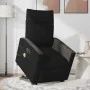 Sillón de masaje eléctrico reclinable elevable tela negro de , Sillones - Ref: Foro24-3324075, Precio: 340,01 €, Descuento: %