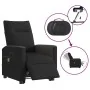Sillón de masaje eléctrico reclinable elevable tela negro de , Sillones - Ref: Foro24-3324075, Precio: 340,01 €, Descuento: %
