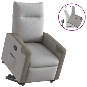 Sillón reclinable elevable de tela gris nube von , Sessel - Ref: Foro24-3324089, Preis: 268,64 €, Rabatt: %