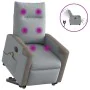 Sillón de masaje eléctrico reclinable elevable tela gris claro von , Sessel - Ref: Foro24-3324105, Preis: 331,92 €, Rabatt: %