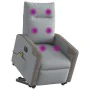 Sillón de masaje eléctrico reclinable elevable tela gris claro von , Sessel - Ref: Foro24-3324105, Preis: 331,92 €, Rabatt: %