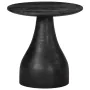 Mesa auxiliar madera maciza de mango negra Ø40x40 cm by , Side tables - Ref: Foro24-4017533, Price: 114,96 €, Discount: %