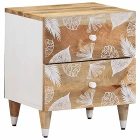 Mesita de noche de madera maciza de mango 40x33,5x46 cm von , Nachttische - Ref: Foro24-4018662, Preis: 62,54 €, Rabatt: %