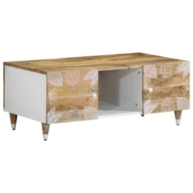 Mesa de centro de madera maciza mango 100x54x40 cm by , Coffee table - Ref: Foro24-4018676, Price: 99,26 €, Discount: %