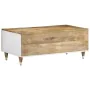 Mesa de centro de madera maciza mango 100x54x40 cm by , Coffee table - Ref: Foro24-4018676, Price: 99,26 €, Discount: %