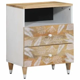 Mesita de noche madera maciza de mango 50x33x60 cm by , Nightstands - Ref: Foro24-4018674, Price: 66,65 €, Discount: %