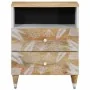 Mesita de noche madera maciza de mango 50x33x60 cm von , Nachttische - Ref: Foro24-4018674, Preis: 66,65 €, Rabatt: %