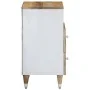 Mesita de noche madera maciza de mango 50x33x60 cm von , Nachttische - Ref: Foro24-4018674, Preis: 66,65 €, Rabatt: %