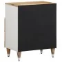 Mesita de noche madera maciza de mango 50x33x60 cm von , Nachttische - Ref: Foro24-4018674, Preis: 66,65 €, Rabatt: %