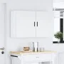 Armarios pared para cocina 2 uds Porto madera ingeniería blanca by , Kitchen cabinets - Ref: Foro24-854038, Price: 97,36 €, D...