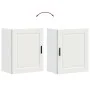 Armarios pared para cocina 2 uds Porto madera ingeniería blanca by , Kitchen cabinets - Ref: Foro24-854038, Price: 97,36 €, D...