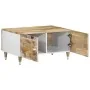 Mesa de centro de madera maciza de mango 80x50x40 cm by , Coffee table - Ref: Foro24-4018669, Price: 99,84 €, Discount: %
