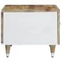 Mesa de centro de madera maciza de mango 80x50x40 cm by , Coffee table - Ref: Foro24-4018669, Price: 99,84 €, Discount: %
