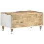 Mesa de centro de madera maciza de mango 80x50x40 cm by , Coffee table - Ref: Foro24-4018669, Price: 99,84 €, Discount: %