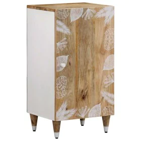 Aparador de madera maciza de mango 40x33,5x75 cm by , CD and DVD storage - Ref: Foro24-4018688, Price: 77,26 €, Discount: %
