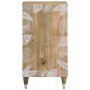 Aparador de madera maciza de mango 40x33,5x75 cm by , CD and DVD storage - Ref: Foro24-4018688, Price: 77,26 €, Discount: %