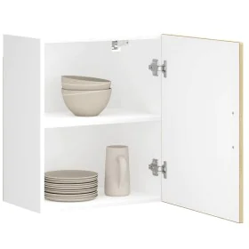 Armarios pared para cocina 2 uds Porto roble sonoma by , Kitchen cabinets - Ref: Foro24-854044, Price: 103,67 €, Discount: %
