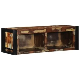 Mueble de TV multicolor 80x30x25 cm madera maciza reciclada by , CD and DVD storage - Ref: Foro24-4015934, Price: 117,81 €, D...