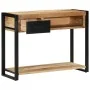 Mesa consola madera maciza mango 100x35x75 cm by , console tables - Ref: Foro24-4015929, Price: 170,99 €, Discount: %