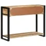Mesa consola madera maciza mango 100x35x75 cm by , console tables - Ref: Foro24-4015929, Price: 170,99 €, Discount: %