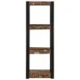 Estantería pared multicolor 35x35x100cm madera maciza reciclada by , Shelves and shelves - Ref: Foro24-4015936, Price: 116,01...