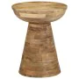 Mesa auxiliar madera maciza de mango Ø37x45 cm by , Side tables - Ref: Foro24-4017538, Price: 123,36 €, Discount: %