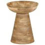 Mesa auxiliar madera maciza de mango Ø37x45 cm by , Side tables - Ref: Foro24-4017538, Price: 123,36 €, Discount: %