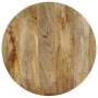 Mesa auxiliar madera maciza de mango Ø37x45 cm by , Side tables - Ref: Foro24-4017538, Price: 123,36 €, Discount: %