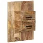 Mesita de noche madera maciza de mango 60x32x80 cm by , Nightstands - Ref: Foro24-4017527, Price: 91,48 €, Discount: %