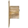 Mesita de noche madera maciza de mango 60x32x80 cm by , Nightstands - Ref: Foro24-4017527, Price: 91,48 €, Discount: %