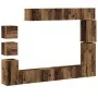 Conjunto de mueble de TV 9 piezas montado la pared madera vieja de , Muebles TV - Ref: Foro24-3329157, Precio: 414,47 €, Desc...