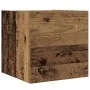 Conjunto de mueble de TV 9 piezas montado la pared madera vieja de , Muebles TV - Ref: Foro24-3329157, Precio: 414,47 €, Desc...