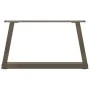 Patas para mesa de comedor en forma de V 2 uds acero natural by , Table legs - Ref: Foro24-4012539, Price: 66,32 €, Discount: %