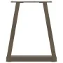 Patas para mesa de comedor forma de V 2 uds acero natural acero by , Table legs - Ref: Foro24-4012547, Price: 60,14 €, Discou...