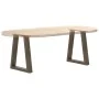 Patas para mesa de comedor forma de V 2 uds acero natural acero by , Table legs - Ref: Foro24-4012547, Price: 60,14 €, Discou...