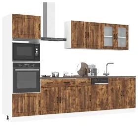 Mueble cocina Kalmar roble ahumado 7 pzas madera contrachapada von , Küchenschränke - Ref: Foro24-3314746, Preis: 622,97 €, R...