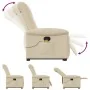 Silla de masaje reclinable de pie de tela color crema von , Sessel - Ref: Foro24-3303272, Preis: 325,08 €, Rabatt: %