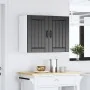 Armario de pared de cocina Lucca madera ingeniería negra by , Kitchen cabinets - Ref: Foro24-853828, Price: 76,24 €, Discount: %