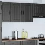 Armario de pared de cocina Lucca madera ingeniería negra by , Kitchen cabinets - Ref: Foro24-853828, Price: 76,24 €, Discount: %