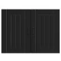 Armario de pared de cocina Lucca madera ingeniería negra by , Kitchen cabinets - Ref: Foro24-853828, Price: 76,24 €, Discount: %