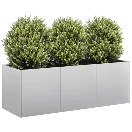 Jardinera 120x40x40 cm de acero galvanizado von , Töpfe und Pflanzgefäße - Ref: Foro24-860680, Preis: 78,65 €, Rabatt: %