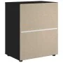 Aparador VISNES negro 60x40x73 cm madera de ingeniería von , Schubladen - Ref: Foro24-4108285, Preis: 114,10 €, Rabatt: %