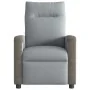 Sillón reclinable de masaje de tela gris claro by , Armchairs - Ref: Foro24-4104844, Price: 202,49 €, Discount: %