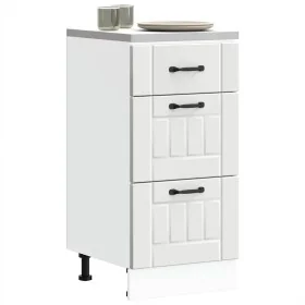 Mueble bajo de cocina Lucca madera de ingeniería blanca von , Küchenschränke - Ref: Foro24-854230, Preis: 97,33 €, Rabatt: %