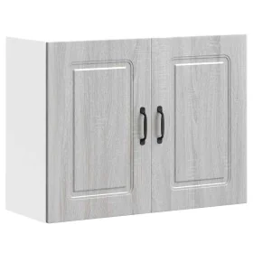 Mueble de pared de cocina Kalmar madera ingeniería sonoma gris by , Kitchen cabinets - Ref: Foro24-853593, Price: 76,08 €, Di...